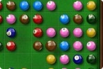 Boules de billard en ligne